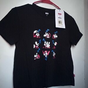 Levi's x Disney Black Graphic T-Shirt